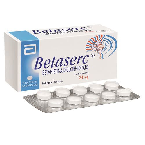 Betaserc 24 mg x 30 comprimidos