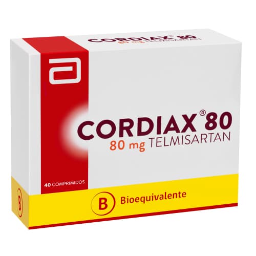 Cordiax 80 mg x 40 comprimidos