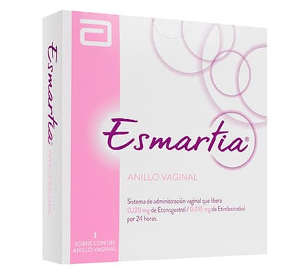 Esmartia Anillo Vaginal 0,120/0,015 mg