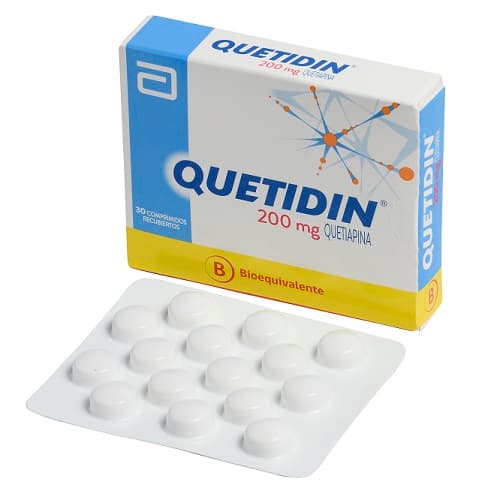 Quetidin 200 mg x 30 comprimidos recubiertos