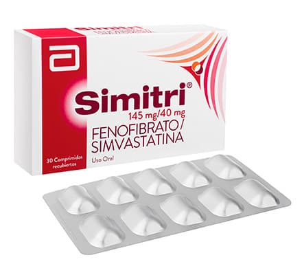 Simitri 145 mg / 40 mg x 30 comprimidos recubiertos