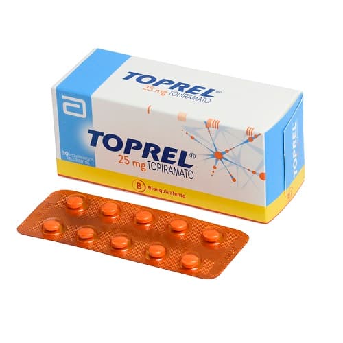 Toprel 25 mg x 30 comprimidos recubiertos