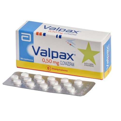 Valpax 0,5 mg x 30 comprimidos