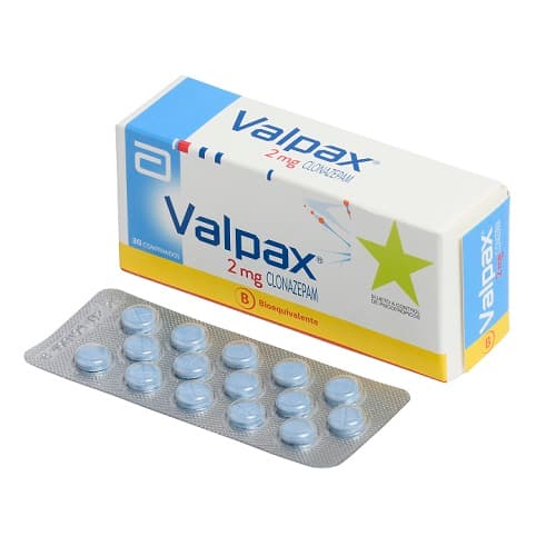Valpax 2 mg x 30 comprimidos