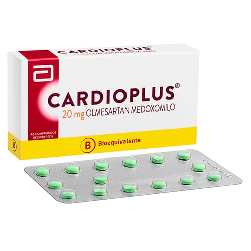 Cardioplus 20 mg x 40 comprimidos recubiertos
