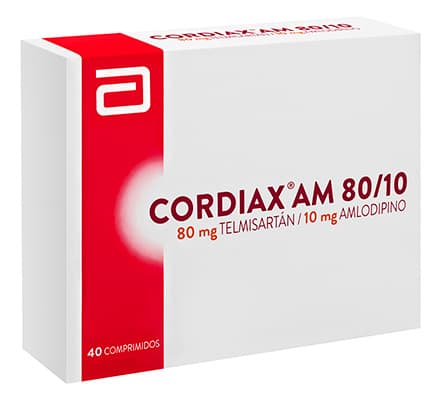 Cordiax AM 80/10 x 40 comprimidos