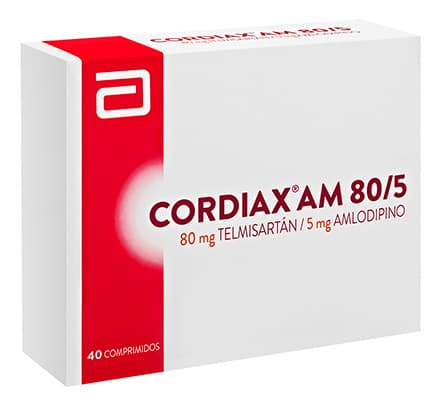 Cordiax AM 80/5 x 40 comprimidos